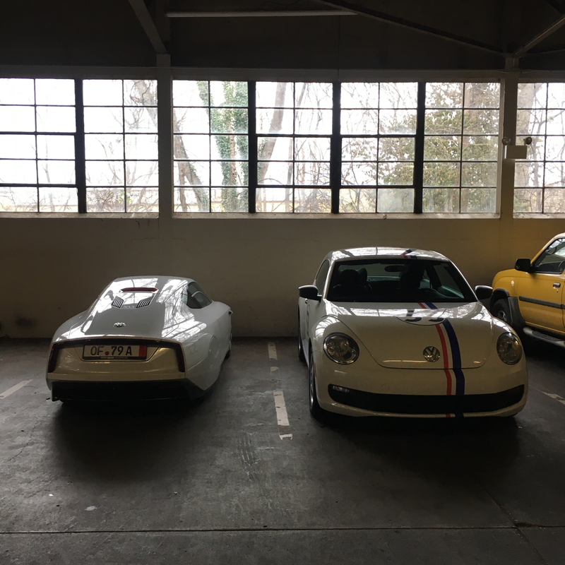 Illustration for article titled TIL: The VW XL1 is tiny